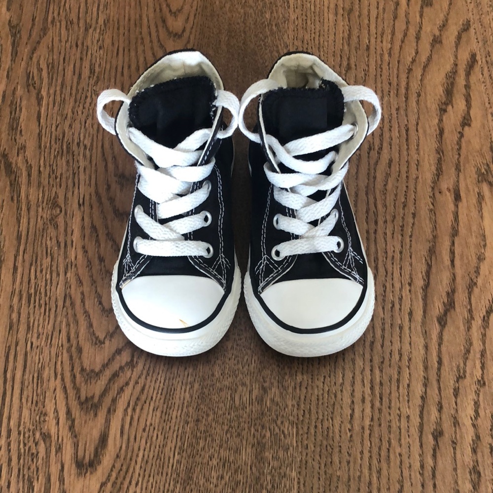 Black Hightop Converse